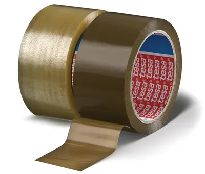 Produktbild von Tesa Verpackungsklebebänder - 48 mm x 66m / braun