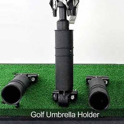 Immagine prodotto di Portaombrelli per golf cart con accessori, nero, grande