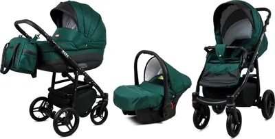 Obrázek produktu pro BabyLux® Axel | Kocárek 3v1 Set | Kocárek Combi | Sada kocárku | Kocárky pro deti