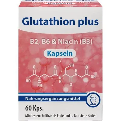 Produktbild von Glutathion Plus Kapseln 60 Stück Nahrungsergänzungsmittel