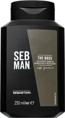 Zdjęcie produktu dla Sebastian Professional Man The Boss Thickening Shampoo szampon wzmacniający do włosów przerzedzonych 250 ml