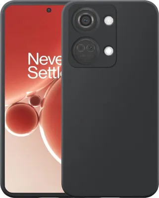 Produktbild von Geeignet für OnePlus Nord 3 Phone Case Flexible Silikon TPU Case - Flexible Back Cover Case Silikon TPU - Schwarz - Smartphonics