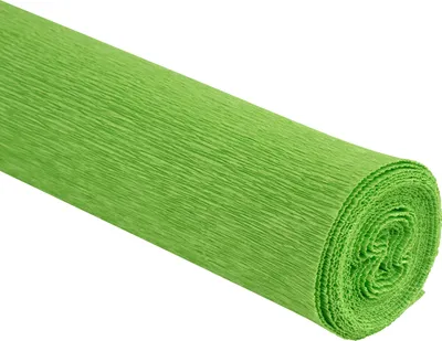 Produktbild von Floristen-Krepppapier, 50 x 250 cm, 128 g/m², farbfest Hellgrün