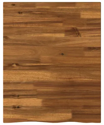 Zdjęcie produktu dla Prostokątny blat stołu, wymiary: 50 x 50 x 3,5 cm, kolor: naturalny