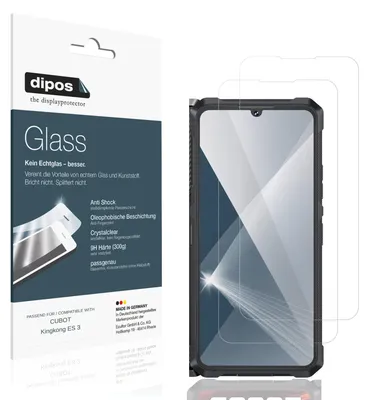 Image de 2x Protection ecrán pour CUBOT Kingkong ES 3 Verre souple Film Protecteur 9H dipos