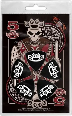 Produktbild von Five Finger Death Punch Plektren-Set Knuckle Crown multicolor Standard