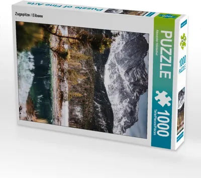Produktbild von CALVENDO Puzzle Zugspitze / Eibsee | 1000 Teile Lege-Größe 64x48cm Foto-Puzzle für glückliche Stunden
