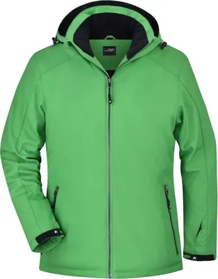 Produktbild von Elastische, gefütterte Softshelljacke green, Gr. S