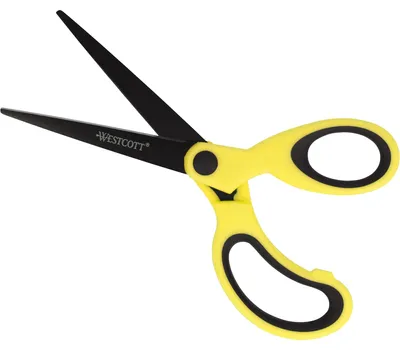 Productafbeelding van Westcott Kinderschaar KidsNEON E-21567 00, rond, puntig, 172 cm, geel