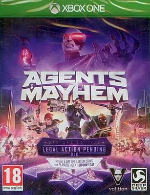 Produktbild von Deep Silver Agents of Mayhem - Day One Edition, Xbox One, M (Reif), Physische Medien