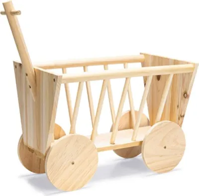 Produktbild von Karlie Holzheuraufe Bollerwagen - 42x24x31 cm