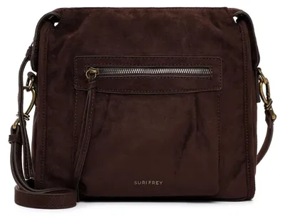 Image de SURI FREY sac à épaule bandoulière Brittney Crossover Bag Brown marron foncé