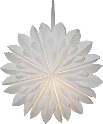 Produktbild von Star Papierstern 'Clipp', weiß,