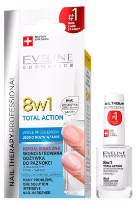 Image de Eveline Cosmetics Nail Therapy Professional – soin des ongles, soin – Pack de 3