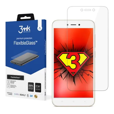 Produktbild von 3mk Display Hybridglas FlexibleGlass für Xiaomi Redmi 5A Global 0,3mm 7H