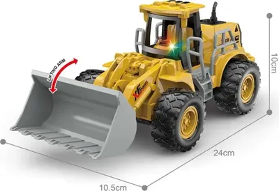 Produktbild von Ferngesteuerter Bulldozer mit Licht- und Rauchfunktion