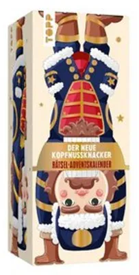 Produktbild von Der neue Kopfnussknacker - Rätsel-Adventskalender (blaue Edition - 2026)