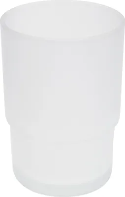 Produktbild von bremermann Bad-Serie PIAZZA & LUCENTE - Ersatz Glasbecher für Becherhalter & Doppelbecherhalter, aus satiniertem Glas