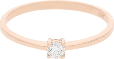 Produktbild von JuwelmaLux Verlobungsring 585 Roségold mit Brillant JL10-07-2417 56