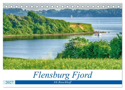 Produktbild von Flensburg Fjord (Tischkalender 2027 DIN A5 quer), CALVENDO Monatskalender