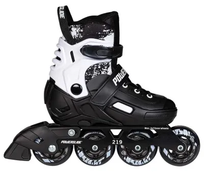 Immagine prodotto di Powerslide Khaan Magic Adjustable - Pattini in linea per bambini, nero, taglie 35-38