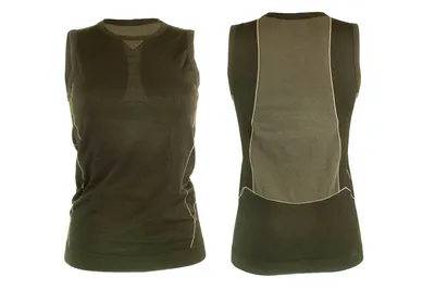 Produktbild von Crivit Sports Damen Funktionstop Schwarz/Grau M [40/42]