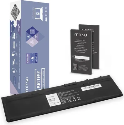 Obrázok produktu pre Mitsu Battery for Dell Latitude E7240 E7250 (5200 mAh)