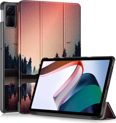Produktbild von Xiaomi Redmi Pad SE (11 inch) Hülle - Tri-Fold Ständer Klapphülle mit Schlaf/Wach-Funktion - Dusk