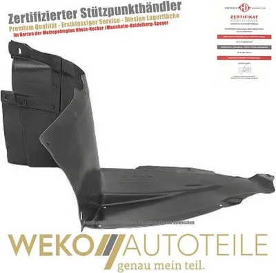 Produktbild von Verkleidung Radhaus vorne rechts DIEDERICHS 2248008 für VW