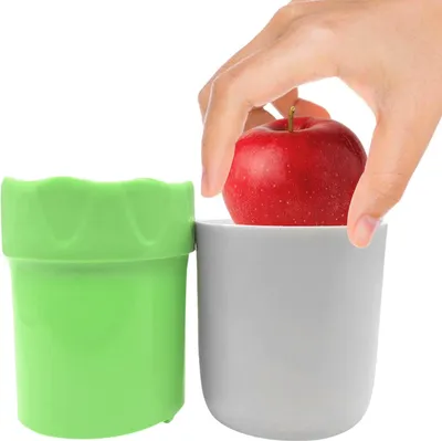 Produktbild von Manueller Rotierender Handreibe Apple Grater, Obstreibe Handreibe Manueller rotierender Aktenvernichter Multifunktionaler Hobel Gemüseschäler Küchenwerkzeug(grün)