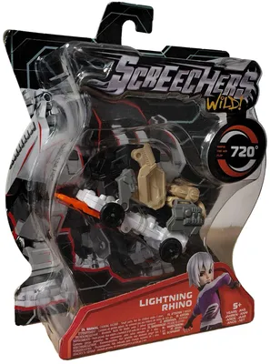Image de Screechers Wild  Véhicule transformable « Rhinocéros-Éclair »