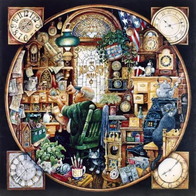 Immagine prodotto di Grafica Puzzle Mondo Basta E Tempo - 1000 Teile Puzzle Spaß
