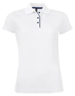 Image de SOLS - Polo « Performer » pour femmes, Sport LT3203 (L) (blanc)