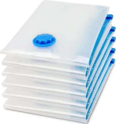 Zdjęcie produktu dla Jumadas – worki próżniowe o wymiarach 60 x 80 cm – idealne do przechowywania kołder