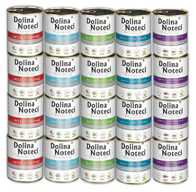 Zdjęcie produktu dla Dolina Noteci Premium Mix Smaków 20x400g BEZ DROBIU