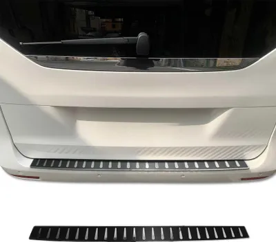 Image de Protection Seuil de Coffre Pour Mercedes W447 2014-2025 Acier Folie De Carbone