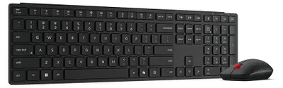 Produktbild von Lenovo Idg Multi-mode Pro 6000 4x31s04853 Kabellose Tastatur Und Maus Schwarz Schwarz One Size
