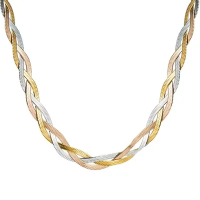 Image de Collier BE-21118 Multicolore - Élégance Rétro KP21118