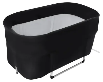 Immagine prodotto di Vasca per bagni di ghiaccio, design portatile, materiali resistenti, nera