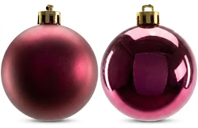 Produktbild von TrendLine Weihnachtskugeln bruchfest, langlebig Ø 6 cm magnolienrosa 12 Stück