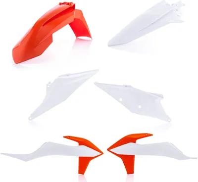 Produktbild von ACERBIS Verkleidungskit 6 Teile 2020 Modell Orange/Weiß für KTM