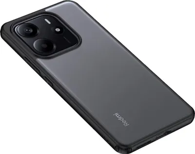Produktbild von Xiaomi Redmi Note 14 4G Hülle - Coverup Mattes transparentes Back Cover - Schwarz