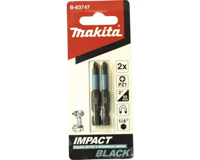 Obrázok produktu pre Makita Impact Black PZ1, 50 mm PZ1 - 50 mm - 2 Stk.