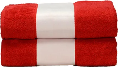 Produktbild von A&R AR081 | Badetuch SUBLI-Me® Bath Towel, 70 x 140 cm - Farbe: Fire Red - Größe: 70 x 140 cm