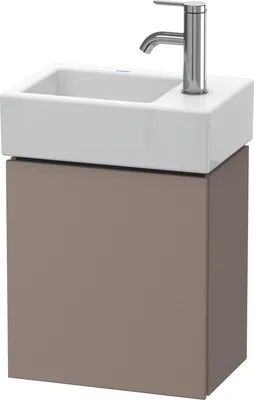 Image de Duravit L-Cube Meuble sous-lavabo suspendu, 1 porte, charnière à droite, 364x400x241mm, LC6293R4343