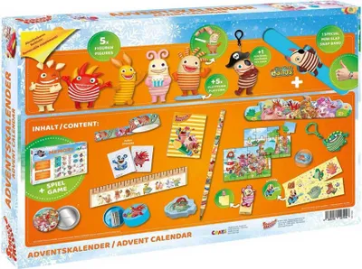 Produktbild von Craze 57446 Advent Kalender Adventskalender Sorgenfresser m 3D Figuren