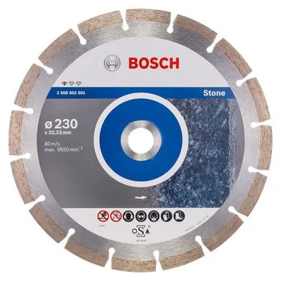 Image de Disque à tronçonner diamanté 230x22,23x10mm - BOSCH - 2608602601