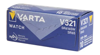 Produktbild von Varta 48031, Einwegbatterie, SR616SW, Siler-Oxid (S), 1,55 V, 1 Stück(e), 13 mAh