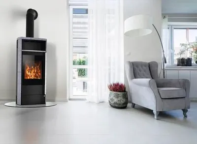 Produktbild von Kaminofen Fireplace Teramo RLU Speckstein 6 kW
