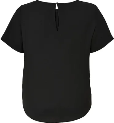 Produktbild von Kurzarm Damen Design Bluse Curvy Plus Size Shirt Große Größen Übergröße | 46